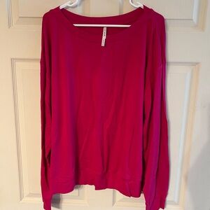 NWT.  Soma Fuchsia Long Sleeve Shirt